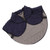 Shoulder Heating Pad Cold Proof Polyester Fiber USB Power Supply Unisex Electric Heated Shawl for Winter Dark Blue