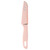 Kitchen Knife Portable Stainless Steel Fruit Melon Cutter with Sleeve for Home UsePink