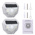 Tomshine Lighting Sensor & Motion Sensor Solar Powered Wall Light 40 LEDs Flood Lights IP65 Water Resistant Outdoor Home Decor Secure Lights for Outside Backyard Front Door
