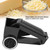 Manual Rotary Cheese Grater Stainless Steel Vegetables Cutter Slicer Shredder (Black)