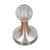 Coffee Tamper Food Grade Stainless Steel Crystal Ball Coffee Powder Hammer for Kitchen Shop Gold Pillar 53mm/2.1in