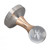 Coffee Tamper Food Grade Stainless Steel Crystal Ball Coffee Powder Hammer for Kitchen Shop Gold Pillar 53mm/2.1in