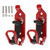 2pcs Roof Rack Shovel Mount Good Weight Bearing Capacity Axe Holder Clamp Metal Rubber Clamp Mounting Kit for Car Truck Boats Red
