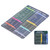 2Pcs Magnetic Times Sheet Kitchen Fryer Cooking Times Chart Quick Reference Guide AccessoryFor Fryer