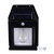 Outdoor Solar Tungsten Wall Light 1800mAh Waterproof Motion Sensing Exterior Wall Mount Lighting for Yard Wall Decor Black