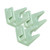 Plastic Pot Lid Stand Punch Free Anti Slip Easy To Clean Pot Lid Holder for Kitchen