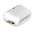 Flame Oil Diffuser USB Powered Ultrasonic Low Noise Flame Aroma Humidifier for Home Bedroom Living Room White