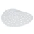Urinal Screen Deodorizer Large Hole Anti Splash Deodorizer Scented Urinal Screen Mats for Bathrooms RestroomsWhite