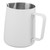 Milk Frothing Pitcher Steaming Pitcher Stainless Steel Comfort Grip Inner Marking Japanese Frother Cup Jug for Coffee Latte Art Milk White 350ML