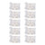 10PCS LED Strip Connectors 4 Pin 10mm Solderless Quick Connection LED Adapter Connectors