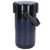 2.6L Thermal Food Container 304 Stainless Steel 4 Layers Vacuum Bento Lunch Box with Handle for School Work TravelDark Blue