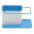 Drain Rack Dishcloth Holder Bathroom Storage Organizer Desktop Soap Container Bathroom Shower Supplies for Bathroom Shower Kitchen ToiletBlue