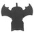 Funny Key Hanger Self Adhesive Special Shape Key Hanger Key Wall Hanger for Home Office Decoration Bat