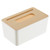 Paper Towel Dispenser Wood Tissue Box Cover Holder Countertops Bathroom Toilet Tissue Box Home Kitchen Paper Extraction Dispenser