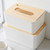 Paper Towel Dispenser Wood Tissue Box Cover Holder Countertops Bathroom Toilet Tissue Box Home Kitchen Paper Extraction Dispenser