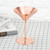 Bar Acccessory 304 Stainless Steel Goblet Champagne Red Wine Glass Cocktail Glass Cup Rose Gold