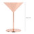 Bar Acccessory 304 Stainless Steel Goblet Champagne Red Wine Glass Cocktail Glass Cup Rose Gold