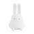 Bunny Night Light Warm Light Timed Dimmable Folding Hanging Ear Night Lamp Cute Silicone Phone Holder Bedside Lamp for Kids