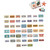 45pcs Vintage Decorative Decals PET Exquisite Memory Iron Box Series Retro Handbook Stickers for Diary Notebook Carriage 6