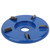 5 Teeth Arc shaped Wood Cutting Disc Woodworking Angle Grinder Carving Polishing Tool(Blue )
