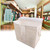 Folding Dust Proof Under Bed Quilt Blanket Clothes Toy Organizer Storage Bag Case Box(Beige)