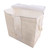 Folding Dust Proof Under Bed Quilt Blanket Clothes Toy Organizer Storage Bag Case Box(Beige)