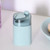 Simple Style Automatic Toothpicks Holder Cotton Swab Box Table Press Toothpick Dispenser Blue