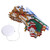 Christmas Lights LED Suction Cup Window Hanging Lights Holiday Christmas Decoration Lights for Indoor Outdoor