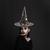 Halloween Witch Hat Scary Creepy Wide Brim Pointed Hat Halloween Gift for Men Women Kids Halloween Costume Cosplay Party Festivals Decoration