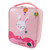 Insulated Lunch Holder Rabbit Pattern Portable Lightweight Handheld Oxford Cloth Insulated Lunch Carry Bag for Kids School