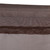 Sheer Window Curtain Bedroom Balcony Drape Curtain Window Treatment (Dark Coffee)