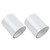 2Pcs White Strong Adhesion Waterproof Pipe Hose Leakage Repairing Tape Accessory 10cm x 1.5m