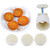 4PCS Mid Autumn Festival Hand Pressure Moon Cake Mould with 12 Mode Patterns Cake Mold for Home DIY Moon Cake