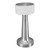 Cordless Table Lamp 3 Color Mode Touch Control Stepless Dimming 1800mAh USB Charge Book Reading Light for Bedroom Office Silver Color
