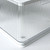 Multifunctional Tissue Box Multi Compartment Facial Tissue Organizer with Phone Mount for Bathroom Kitchen White