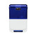 Wall Mounted Chopsticks Cage Home Multifunctional Dustproof Draining Cage Punch Free Tableware Storage Box Air Dried Blue