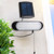 Outdoor Waterproof LED Solar Power Split Wire Drawing Wall Lamp Villa Garden Courtyard Light