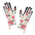 A Pair of Woman Long Anti slip Waterproof Puncture proof Glove Gardening(Pink, L)