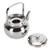 Stainless Steel Teapot with Removable Filter Metal Tea Kettle Coffee Table Serving Pot for Home Hotel Restaurant 1L