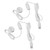 2PCS LED Spot Lights Professional 5V USB Dimmable Round Small Spot Lights for Display Case Jewelry Case Entryway Cabinet Warm Light