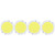 4PCS 75mm Round COB Lamp Bead High Power LED Chip 24W/72‑82V for DIY Lamp Indoor Light Source LightingWhite Light