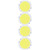 4PCS 75mm Round COB Lamp Bead High Power LED Chip 24W/72‑82V for DIY Lamp Indoor Light Source LightingWhite Light
