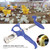 5ml Animal Chicken Syringe Double Needle Vaccine Immunization Vaccination Continuous Injector
