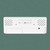 LED Digital Alarm Clock with Voice Control and Temperature Display Bedside Clock Adjustable Brightness Mirror Alarm
