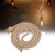 Vintage Hemp Rope Pendant Lights Lamp Bulb Base Holder for Room Decor (4m 2 heads)