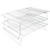 3‑Tier Cooling Rack Collapsible Folding Legs for Cookies Cakes Kitchen Baking Grilling Tool