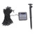 Solar String Lights Decorative 100 LED 8 Modes IP65 Waterproof 39.4ft Solar Power String Light for Outdoor Garden Blue