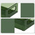 Desktop Organizer Tray Large Capacity Rectangular Shaped PET Snacks Storage Box for Office