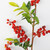 Artificial Fruit Tree Branches High Simulation Lifelike Faux Fruit Bouquet Stems for Home Decor Photography Props Red