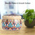Tinplate Storage Box Metal Canister Home Kitchen Box for Tea Coffee Candy Jewelry Gift  (F)